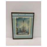 Tom Lynch The Magnificent Mile Framed Print