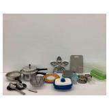 Kitchenware Group with Pressure Cooker