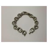 Large Sterling Silver Multi-Link 7.5 in. Bracelet