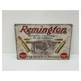 Remington Cartridges Metal Sign … 8 x 12 Inches
