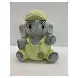 Ceramic Elephant Cookie Jar