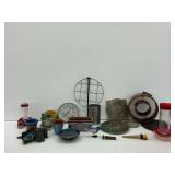 Group of Garden and Home Decor Items