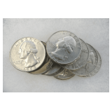 Ten 1964 or Prior United States Silver Quarters