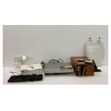 Kitchen Items, Keyboard, Media, and Toilet Seat