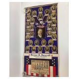 Horace H. Bancroft General Insurance Calendar with US Presidents