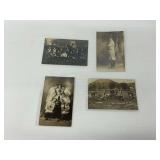 Four Sports Related Real Photo Postcards