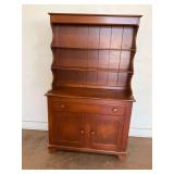 Wooden Hutch with Drawer and Doors...see description