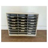 Multi-Compartment Mail Sorting Cabinet