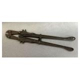 Vintage Forged Steel Bolt Cutters