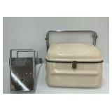 Vintage-Style Motorcycle Tour Pack with Mounting Hardware