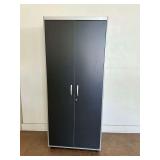 Storage Cabinet with Key...see photos for condition