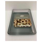 Brand New in Package Alpine Cuisine 3 Piece Ceramic Non Stick Cookie Sheet Set … 13,15.5 & 18 inches