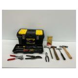Stanley Tool Box with Tools