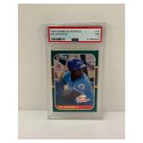 Bo Jackson Rookie Card 1987 Donruss Rookies PSA Graded
