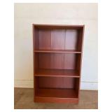 Wooden Bookcase with Three Shelves