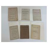 Six 1860s Era Speech Pamphlets