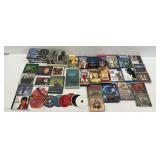 DVDs, VHS Tapes, and Music CDs