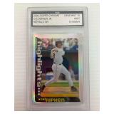 2000 Topps Chrome Cal Ripken Jr. Refractor Graded Card