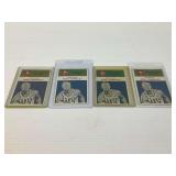 Rod Hundley 1961 Fleer Basketball Cards - Lot of 4