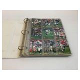 1994 Signature Rookies Football Trading Cards Collection in Binder...see photos