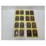 Autographed Yellow Cooperstown Plaque Baseball Hall Of Fame Cards