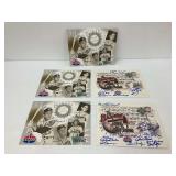 Milwaukee Braves Autographed Promotional Cards
