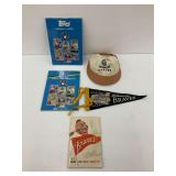 Milwaukee Braves & Brewers Vintage Baseball Memorabilia Lot
