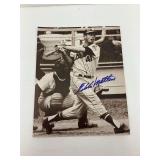 Eddie Matthews Autographed MLB Baseball Photograph