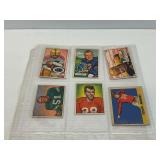 1949-1951 Bowman & Leaf Football Cards