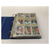1983 Topps FNFL Football Card Collection in Binder - 75+ Binder Sheets...see photos