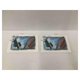 Chicago Cubs Wrigley Field Autographed Prints - Set of Two