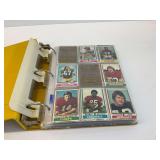 1974 Topps NFL Football Card Collection in Binder - 30+ Binder Sheets...see photos
