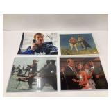 Collection of Four Signed Actors Photographs ... Television/Movies