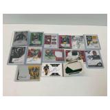 Green Bay Packers NFL Autographed and Numbered Football Cards