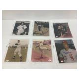 Autographed Baseball Player Photographs w/ JSA Stickers