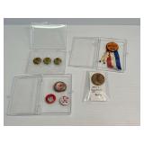 Vintage Baseball Pins … 1890s Left Field