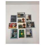 Green Bay Packers NFL Patch and Numbered Card Lot