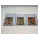 1949 Bowman Baseball Cards: Ed Stevens, Bill Nicholson, Al Evans