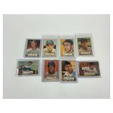 1952 Topps Baseball Card Lot