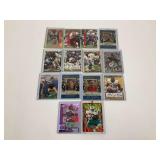 NFL Autographed & Numbered Football Cards...see photos