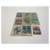 Green Bay Packers Assorted 1960s Football Cards