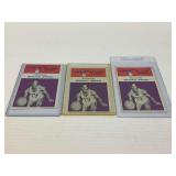 Sihugo Green 1961 Fleer Basketball Cards - Lot of 3