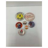Assorted Sports & Racing Pinback Buttons