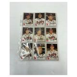 Milwaukee Braves Baseball Cards Lot