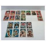 Binder Sheets of 1955 Bowman Football Cards...see photos
