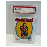Ernie Hicke 1971 Topps PSA Graded Hockey Card