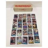 1986 Fleer Baseball Trading Cards Set in Box
