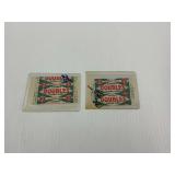 1951 Topps Doubles Opened Baseball Card Packs ... No cards included with this lot