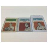 1961 Fleer Basketball Cards- Costello, Boozer, McCarthy
