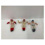 Vintage 1930s/40s Japan Made Baseball Dolls…see photos